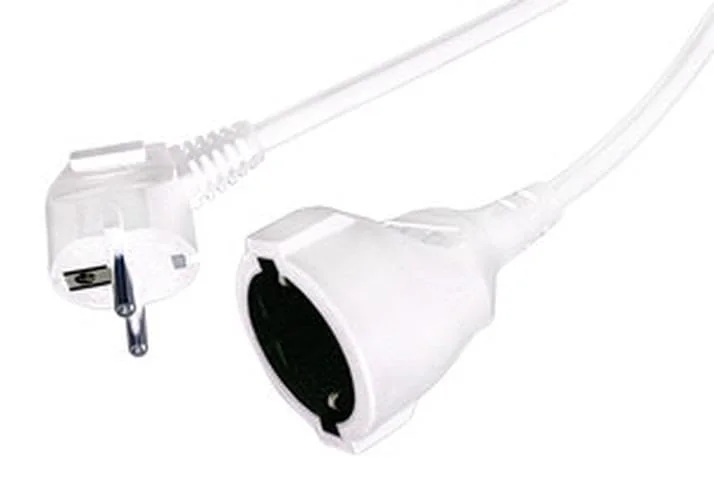 prolongación eléctrica 1m 3x1,5mm, ideal para ampliar conexiones y alimentar dispositivos.
