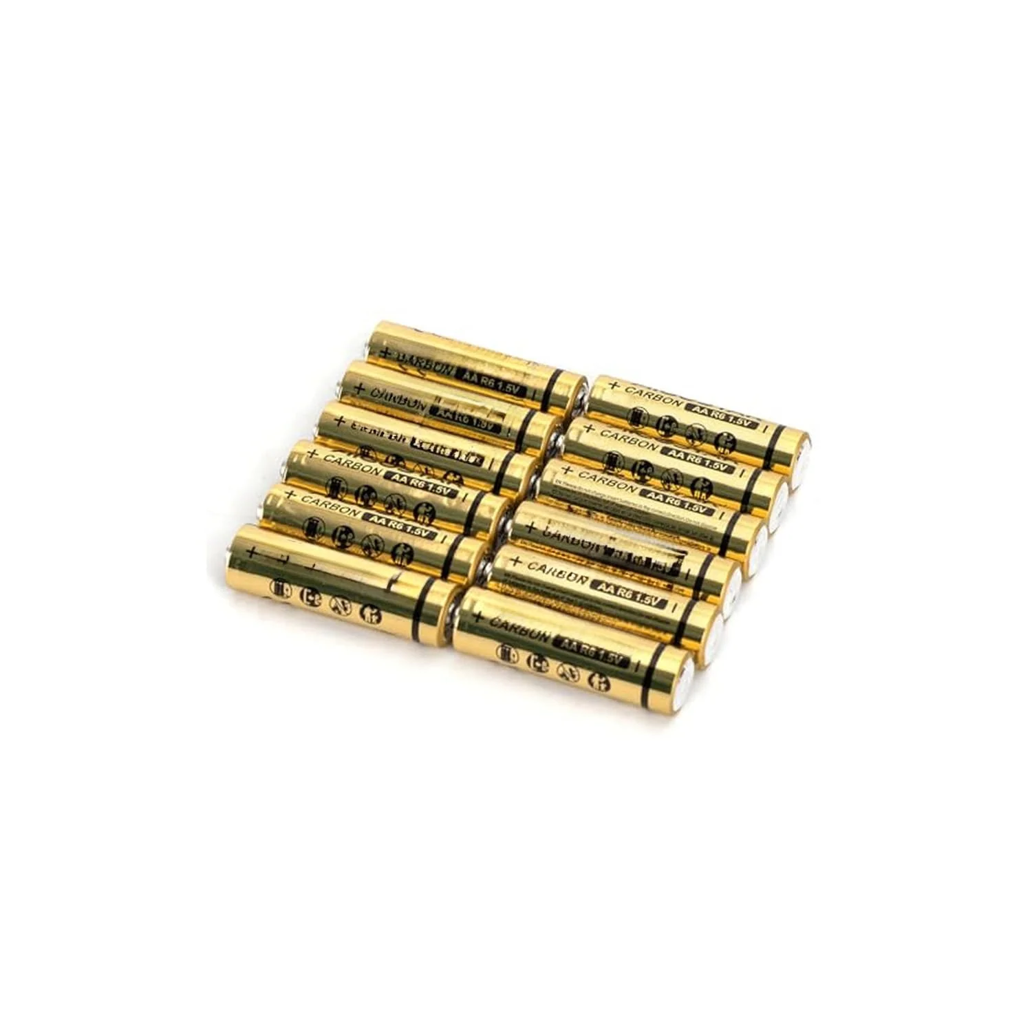 pila de carbono-zinc r6 (aa) 1,5 v (pack de 4 unidades)