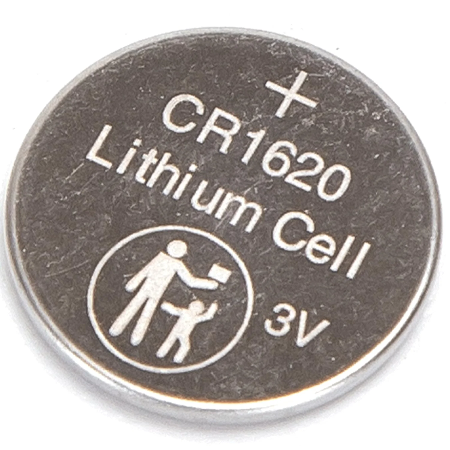 pila de botón de 3 v cr1620, 5 unidades, larga duración, ideal para relojes, calculadoras y dispositivos electrónicos pequeños.